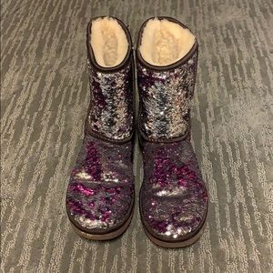 Sequined Ugg Boots